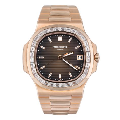 Patek Philippe Nautilus Baguette Diamonds Bezel 5723/1R